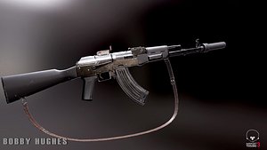 rigged aaa 3D model