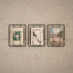 puhlmann frame 1 magazine rack 3D