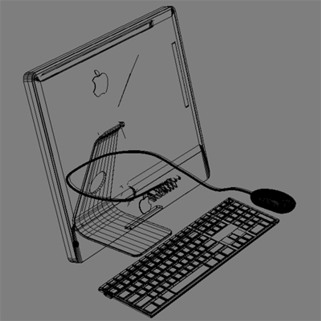 Imac Computer 3d Model