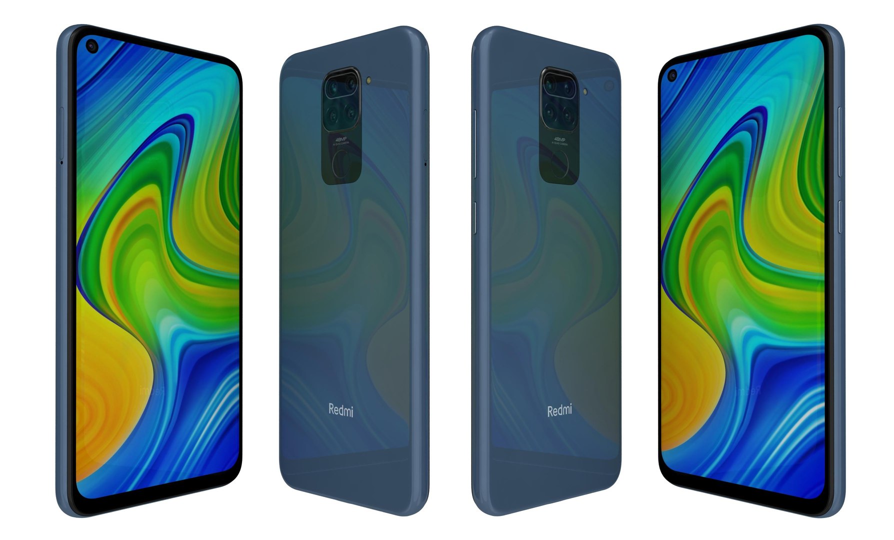 Xiaomi Redmi Note 9 Model - TurboSquid 1590806