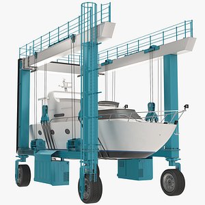 Marine Travel Lift 3D
