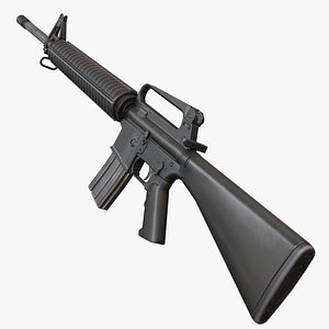 3d m16a2 rifle model