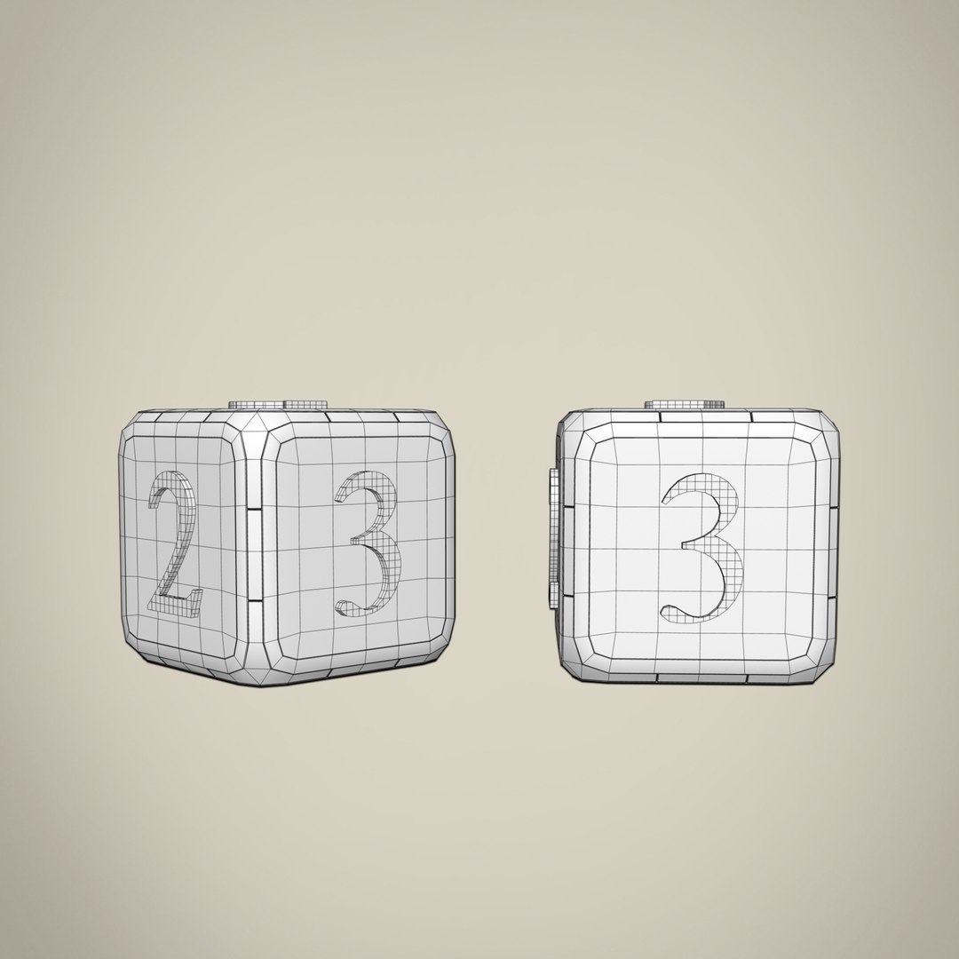 Dice model https://p.turbosquid.com/ts-thumb/u5/WyYrAU/w6/wireframe/jpg/1632204841/1920x1080/fit_q87/99e3e5f005fa75f39fb308fd83c424d6aafb33e7/wireframe.jpg