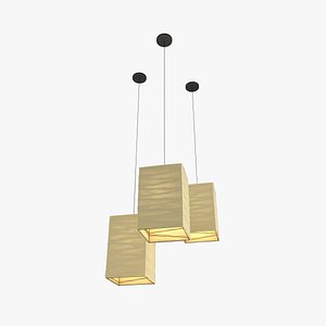 3d model paper lantern