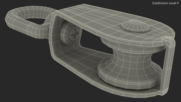 M15 Single Pulley Block model - TurboSquid 1957839