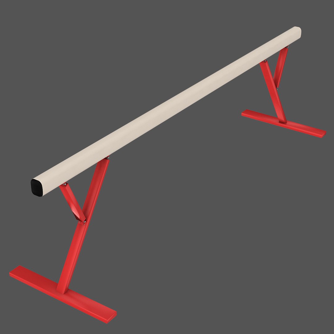 Gymnastics Balance Beam Dxf
