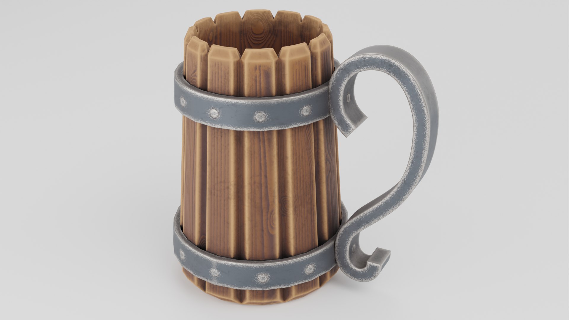 3D Viking Mug model - TurboSquid 2088305