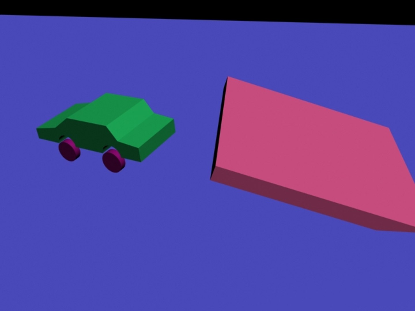 Maya Dynamically Toy Car