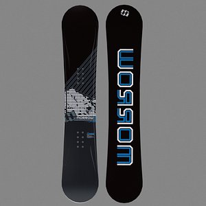 3d model morrows lithium board