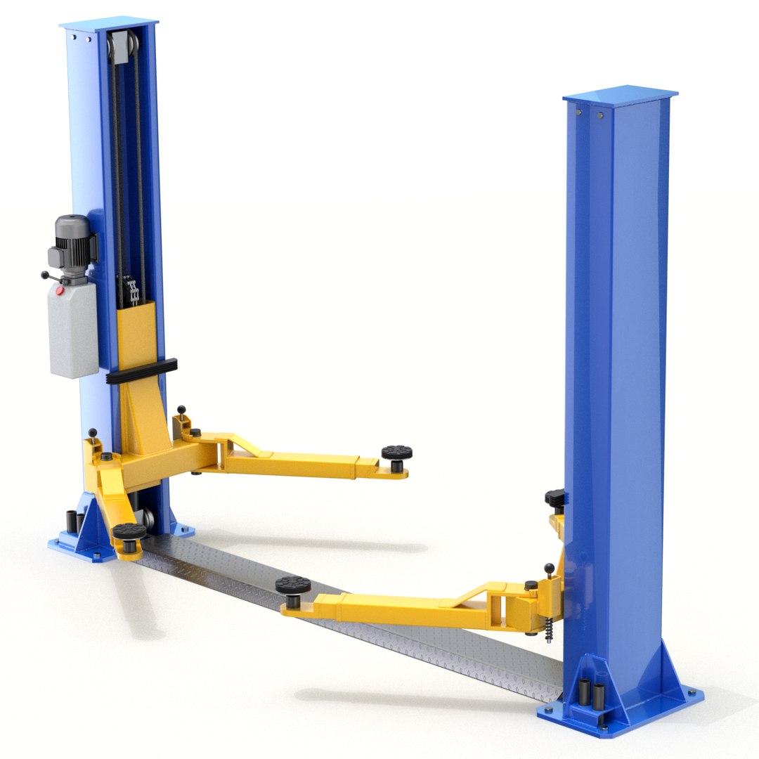 3D Car Lift Model - TurboSquid 1177783