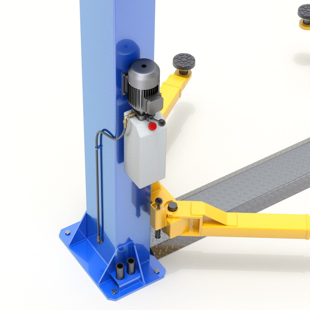 3D Car Lift Model - TurboSquid 1177783