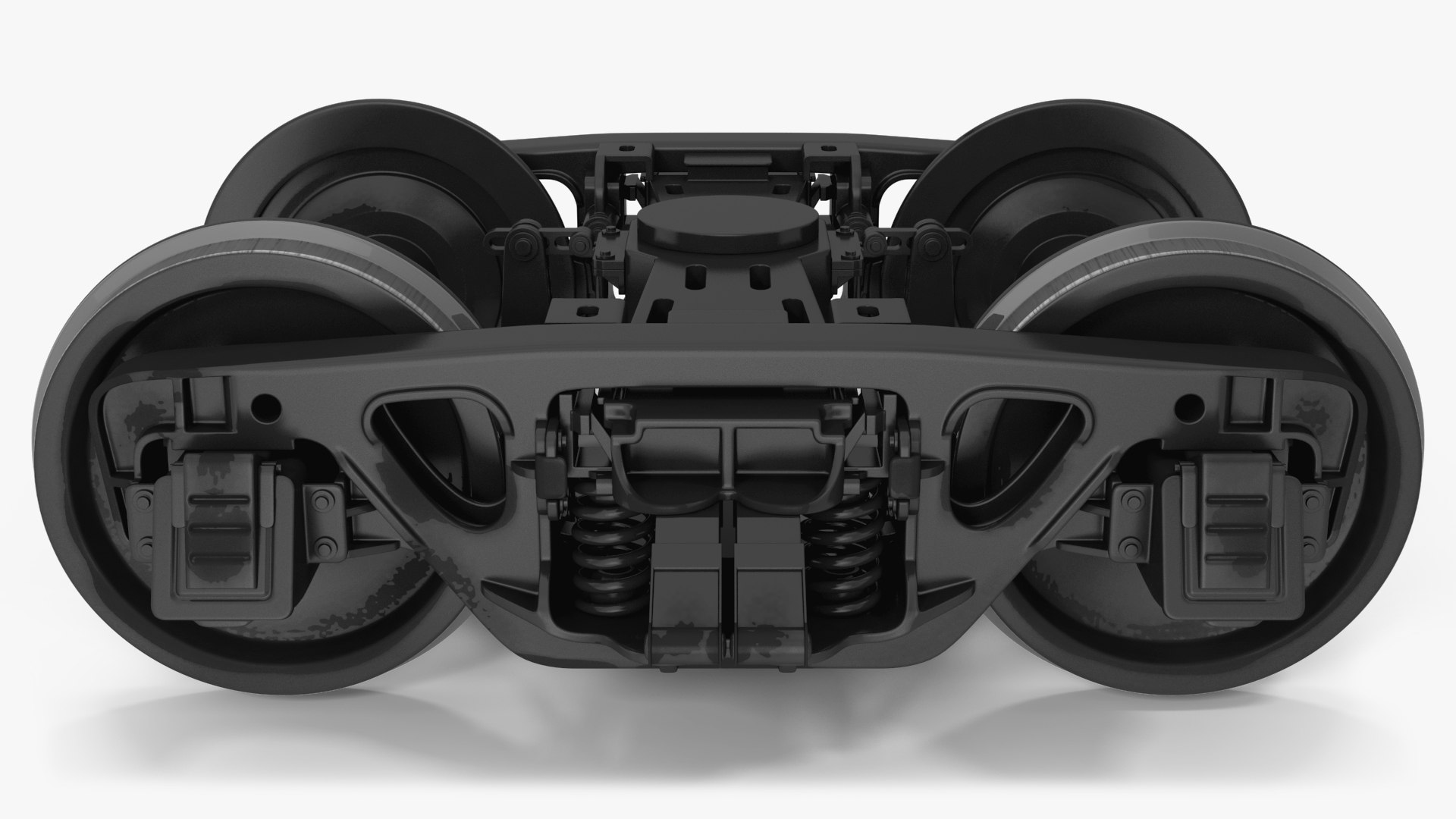 Railway Wheels 3D model preview