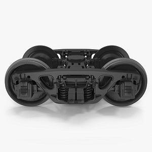 Railway Wheels 3D