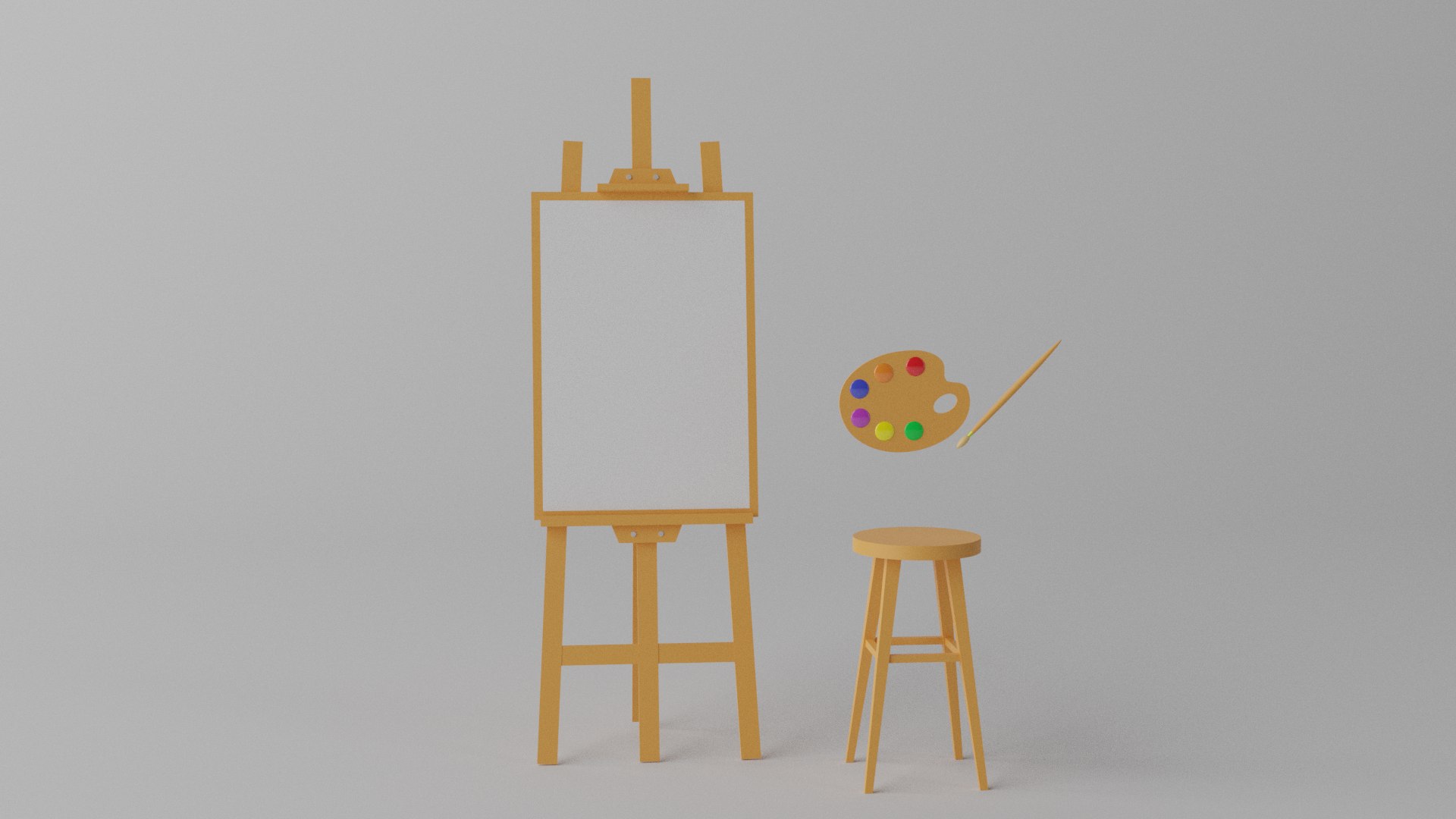 3D model Cartoon Easel and Artist Palette https://p.turbosquid.com/ts-thumb/u6/0flCjE/RU/6/png/1636644490/1920x1080/fit_q87/0d8b498895f39506a28204327a176b3f818dac88/6.jpg