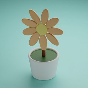 flower 3D model