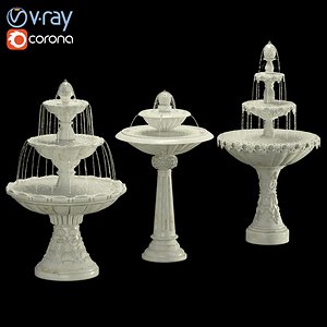 3D Classic Fountain Collection