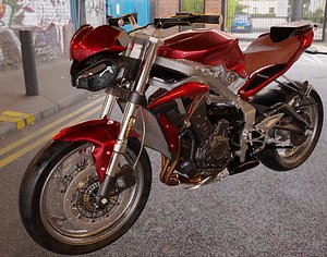 Triumph Street Triple 2013 3D