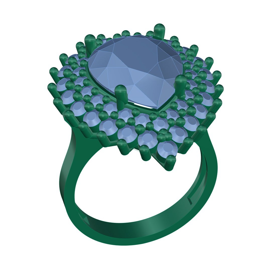 3D Ring Matrix Rhino - TurboSquid 1707048