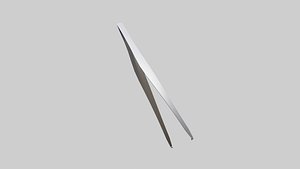 Pinset Chirurgis  Low Poly 3D model