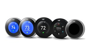 3D nest thermostat