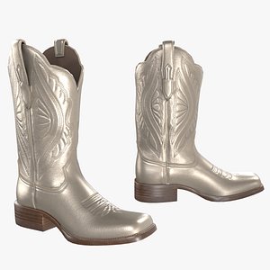 Gold Stitch Cowgirl Boots