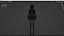 Roupas casuais 0017 - Rig - Unreal - Unity - Blender - Animado - Personagem feminina realista