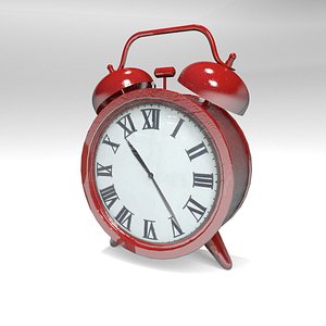 3D alarm clock model