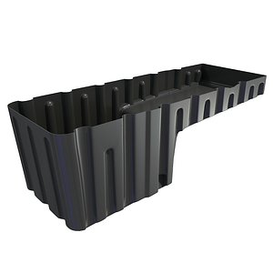 engine oil sump pan 3D