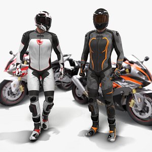 3D Motorycle rider