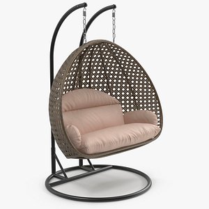 Hanging Egg Chair Beige