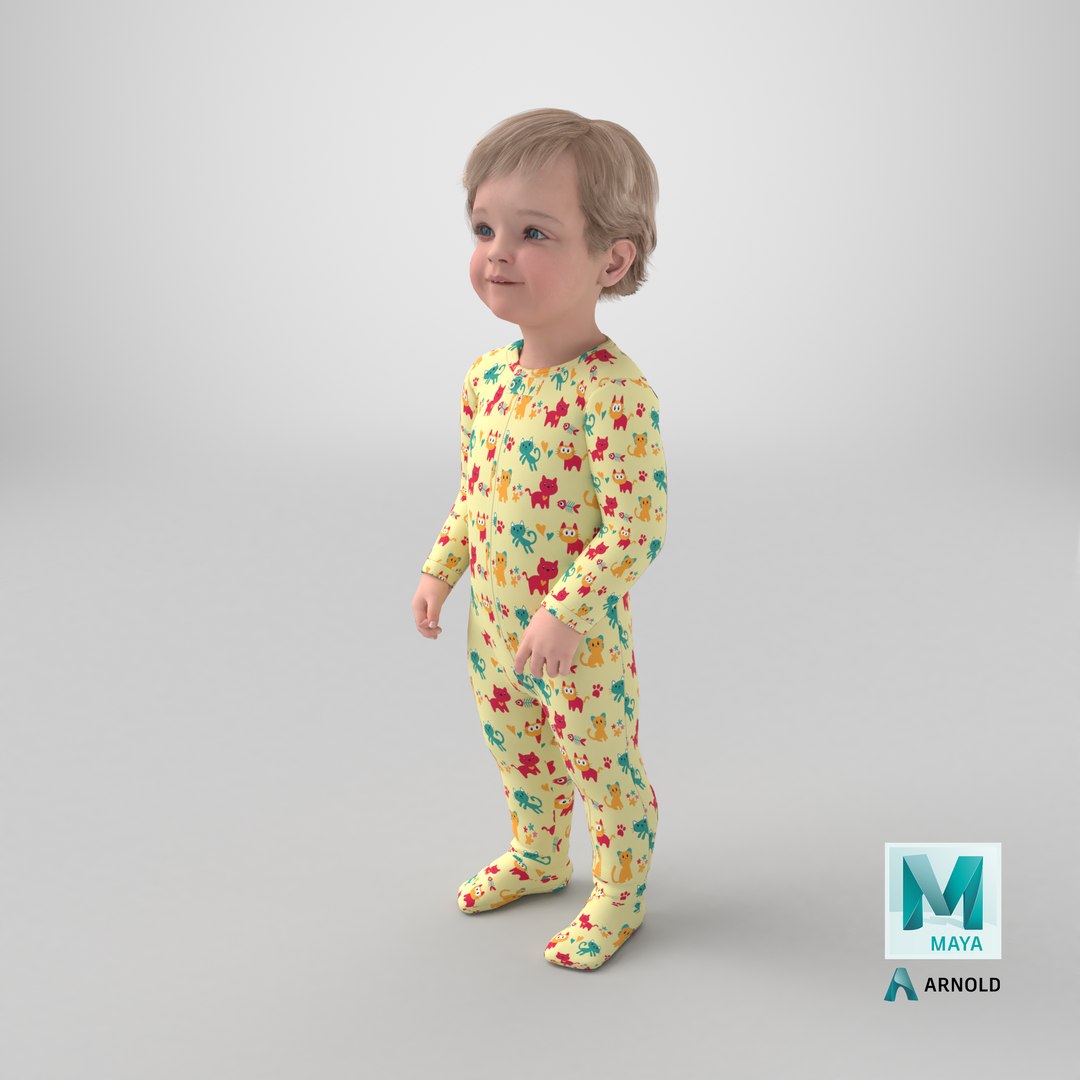 3D model Toddler Aged 1 Year in Pajamas Standing Pose https://p.turbosquid.com/ts-thumb/u6/PqRgD2/Gk/stemcell_maya_arnold_render/png/1732605733/1920x1080/fit_q87/e8e465e03e45ca7dc9957380add2628a53d9fff8/stemcell_maya_arnold_render.jpg