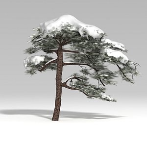 fbx snowtree tree snow