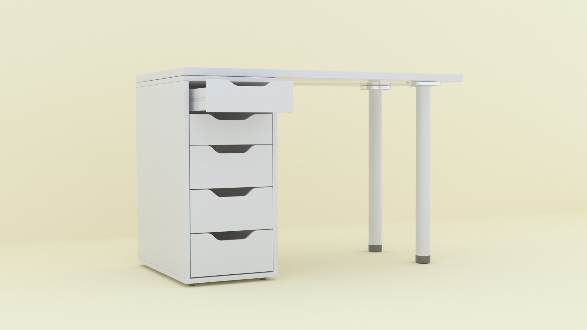 3D  LAGKAPTEN ALEX Desk model https://p.turbosquid.com/ts-thumb/u6/XGmDBb/2d/lagkaptenalexdeskwhite120x60cm/jpg/1643291996/1920x1080/fit_q87/f940fb24ddfc2dc80b5df432e66e0d9c5090561b/lagkaptenalexdeskwhite120x60cm.jpg