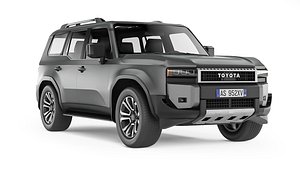 3D Toyota Land Cruiser 250 Prado 2024