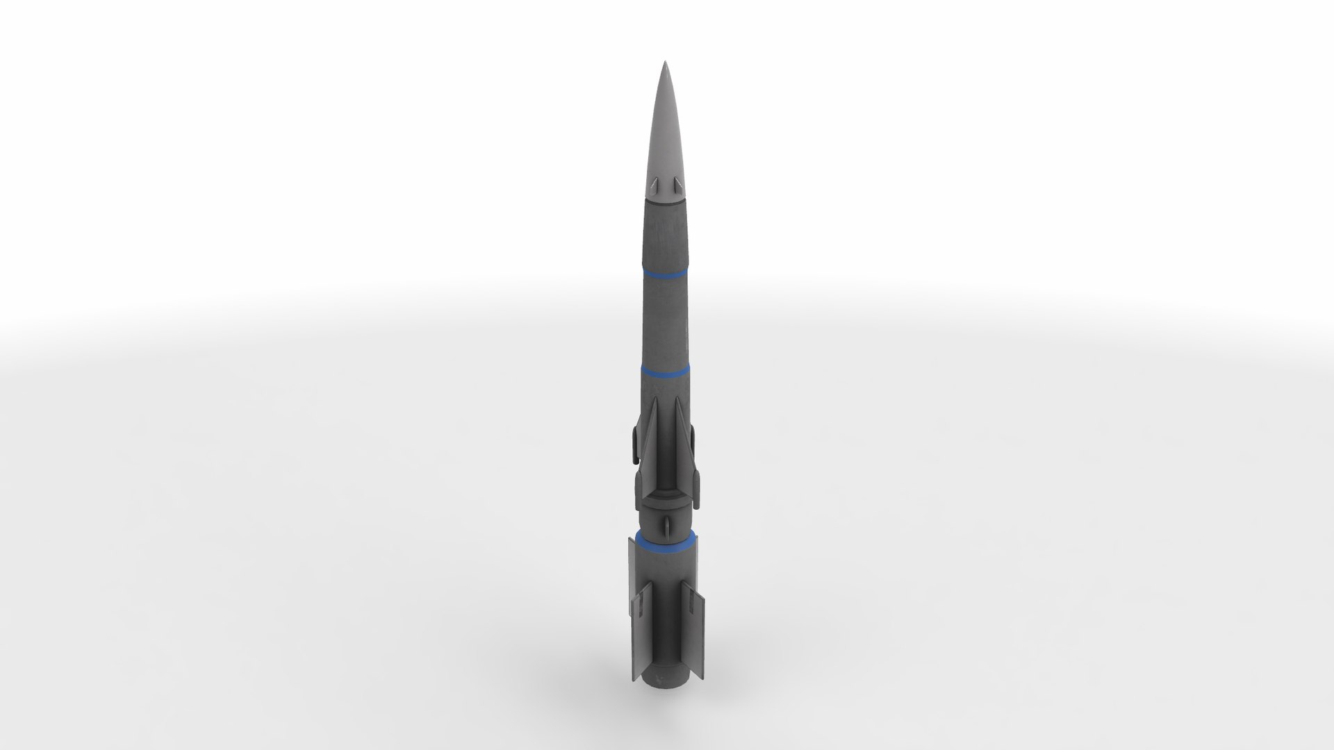 3D Model Surface To Air Missile - TurboSquid 2307125