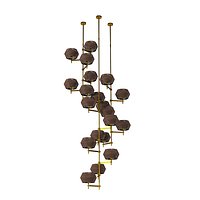 Patrizia garganti novecento Chandelier modern tall high