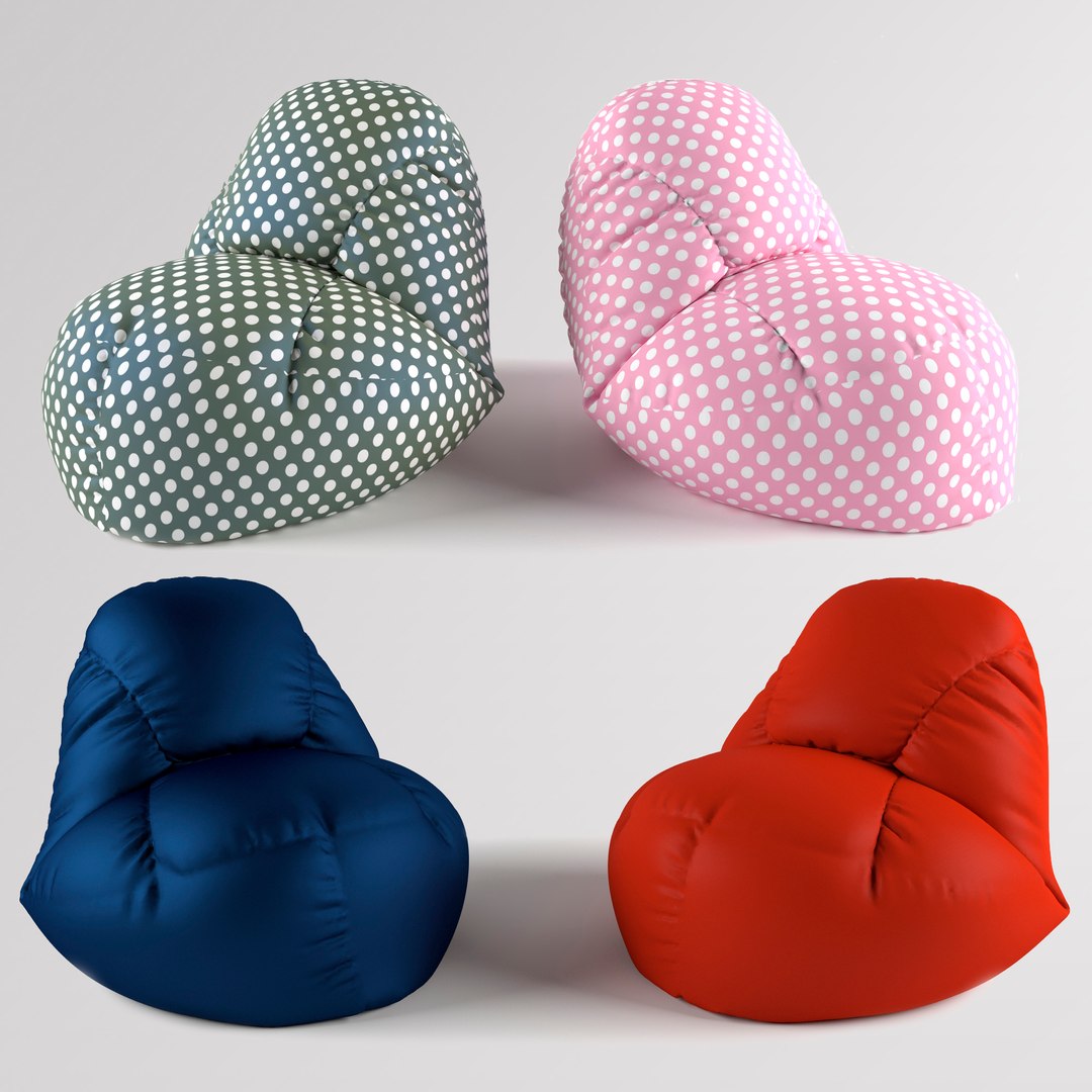 Bean Bag Chair 3d Max