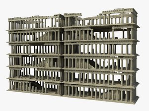 Fantasy Ancient Ruins Building