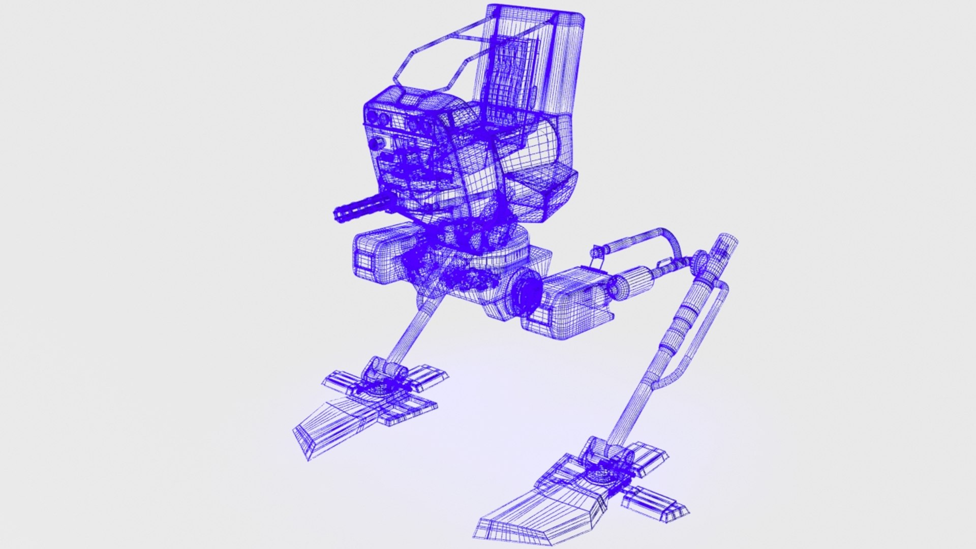 Rigged walker 3D model - TurboSquid 1369963