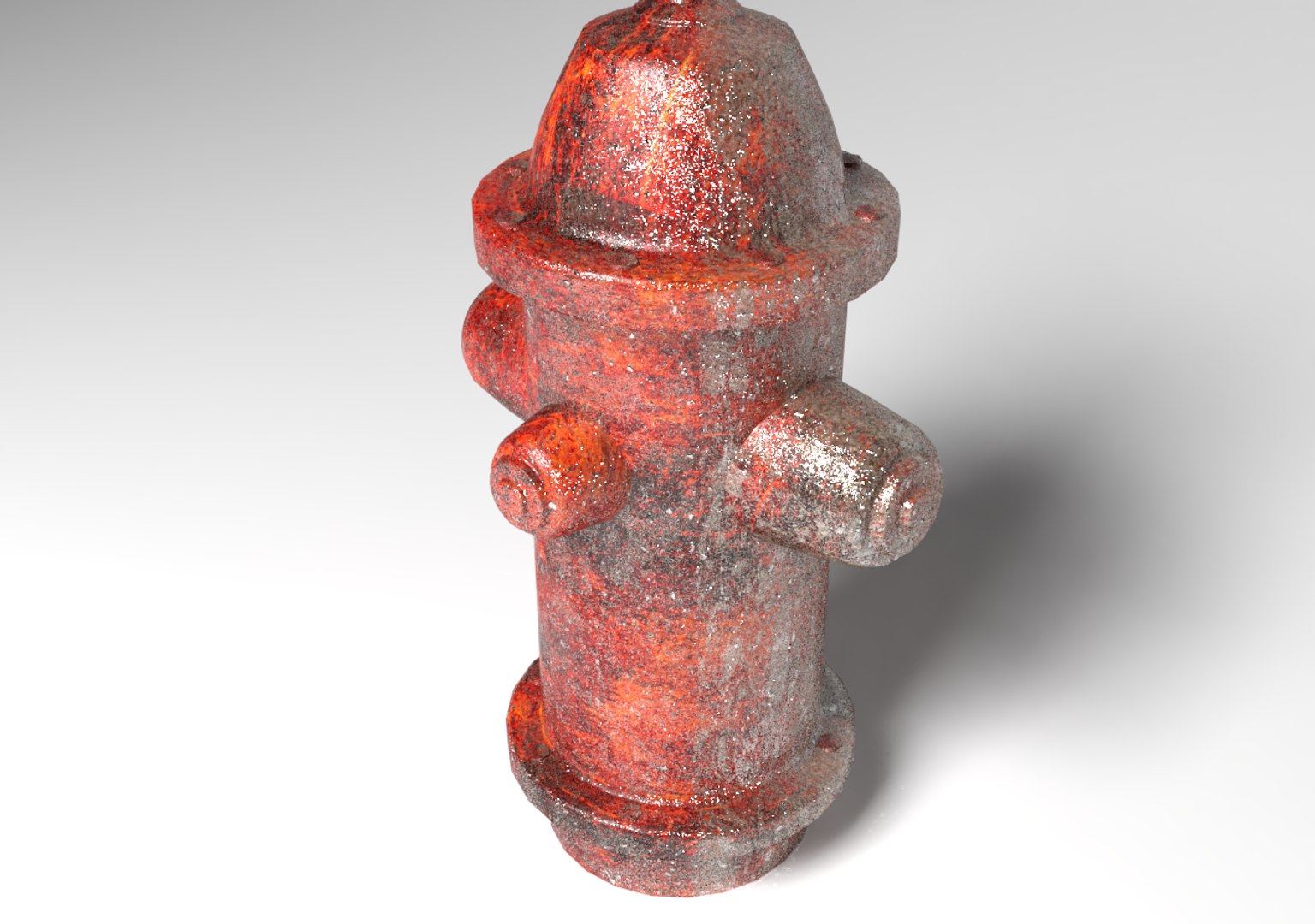 3D Fire Hydrant Low Poly Model - TurboSquid 1764432