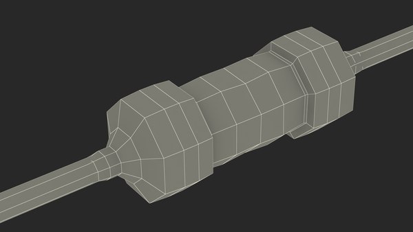 Axial lead metal film 3D model - TurboSquid 1665069