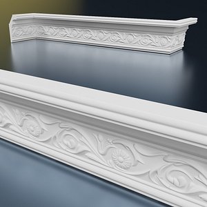 Molding with Ornament