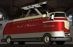 GM Futureliner, Parade of Progress Truck ca. 1940