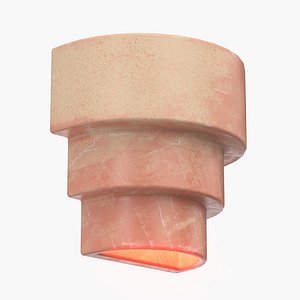 3D Logan Ceramic Wall Light PBR