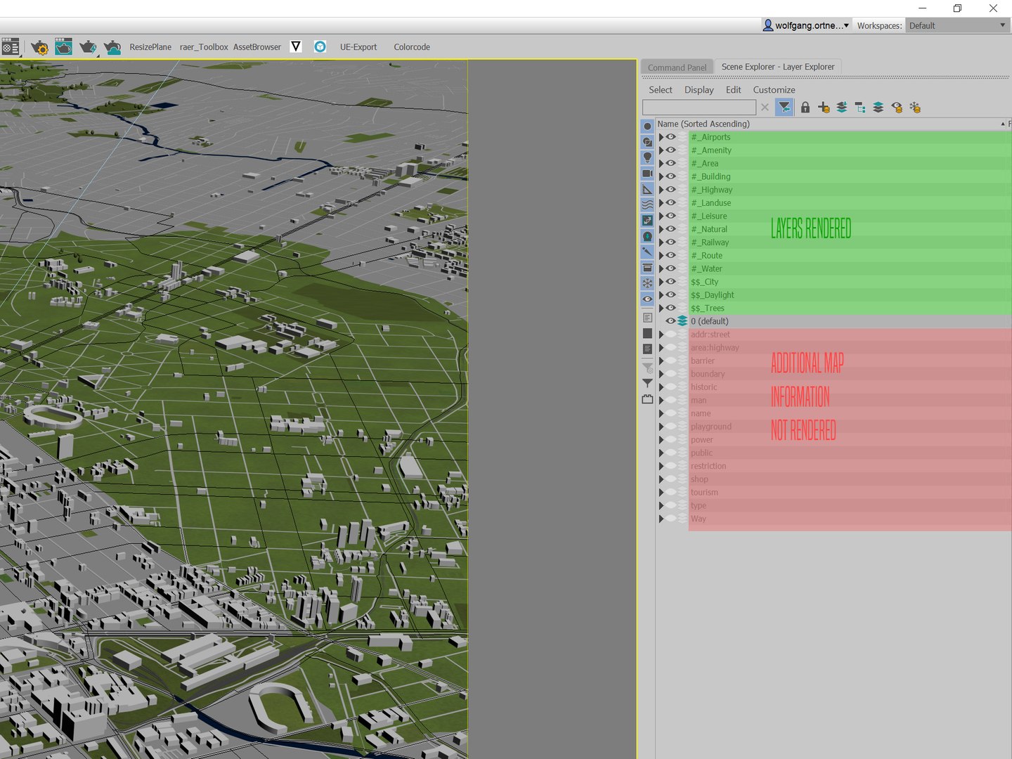 Buildings Houses Maps 3D Model - TurboSquid 1631091
