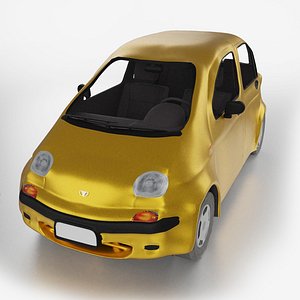 3D daewoo matiz