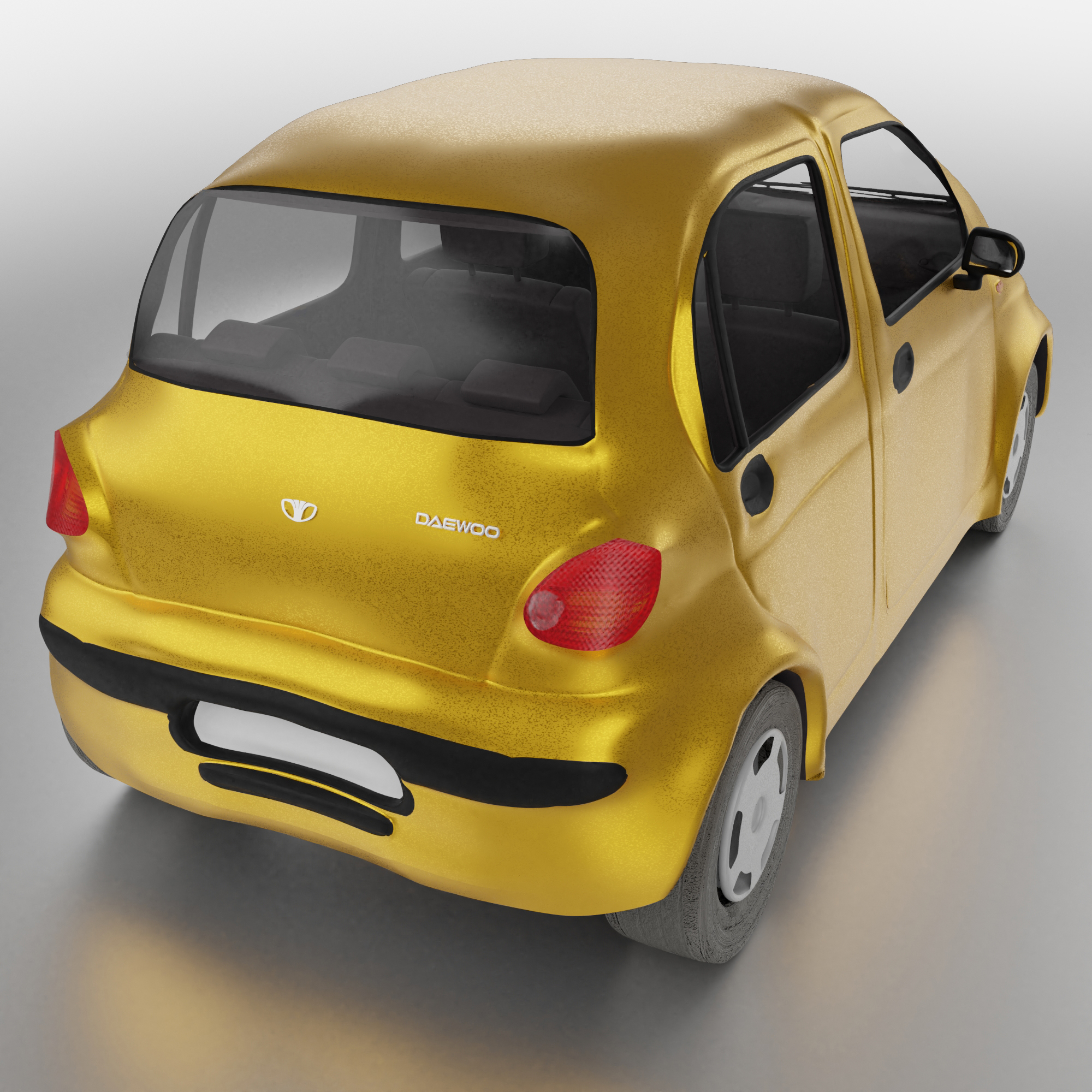 Daewoo matiz 3d model