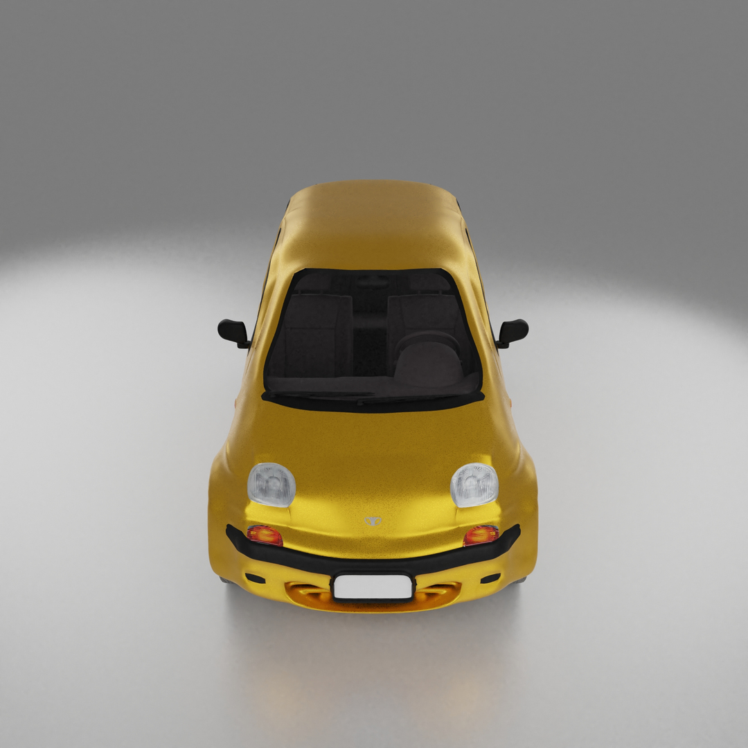 Daewoo matiz 3d model