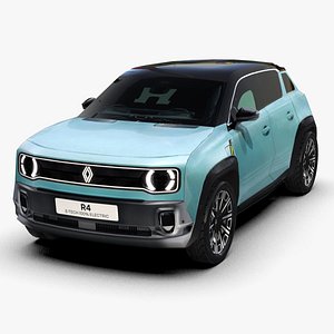 3D RENAULT 4 2025 NEW