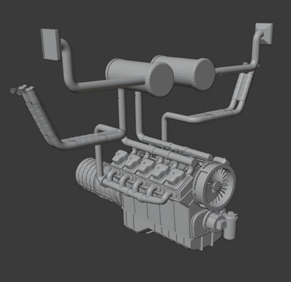 Free Diesel Engine 3D Models for Download | TurboSquid